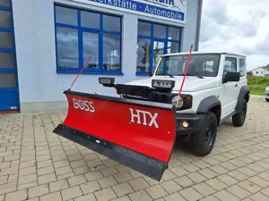 Suzuki Jimny WINTERDIENST Schneepflug Streugerät BOSS LEHNER Bild 2