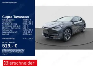 CUPRA Tavascan Endurance WÄPU 19 KEYLESS NAVI