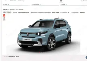 Citroen C3 Aircross Hybridë 145 DCS6 Plus