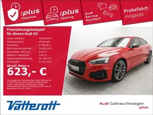 Audi A5 Sportback 40 TDI S line Laser Navi Optik schwarz L