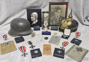 Nachlässe Orden Urkunden Militaria 