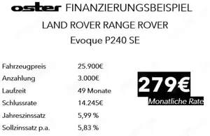 Land Rover Range Rover Evoque P240 SE|Black Pack|Panorama