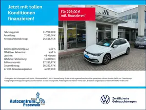 Volkswagen Golf 8 CD 2.0 TSI DSG Style