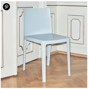 4 Stück Hay Élémentaire Stuhl Stühle blaugrau