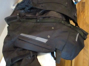 Motorradjacke Herren von FLM mit Protektoren und herausnehmbaren Winter Inlet