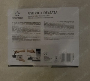 Verkaufe USB 2,0 IDE,SATA zum Anschuss von Festplatten