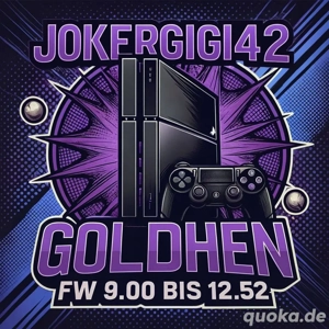 PS4 BluRay Disk ''HenLoader LP 1.0 Poops FW bis 12.52 Homebrew''