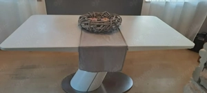 Tisch weiß, ausziehbar
