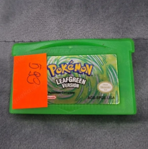 Gameboy Advance Spiel Pokémon leaf Green Edition 