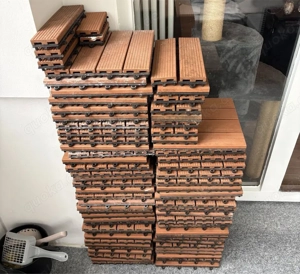 WPC Klickfliesen     ca. 60 Stück