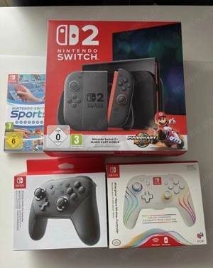 ** Nintendo Switch 2 inkl. Zubehör (Wie neu) inkl. Zubehörpaket **
