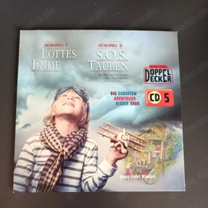 2 Hörspiele auf 1 CD Lottes Ende & S.O.S. Tauben Doppeldecker CD