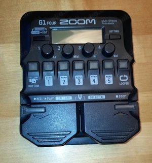 verkaufe Zoom G1 four Multieffect für E-Gitarre, gebraucht