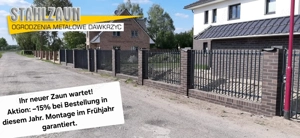 Zaune aus Polen,Metallzaune,Jetzt rabatt -15%