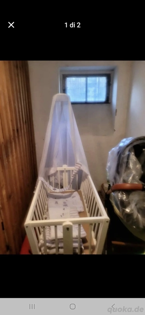 Babybett komplett 