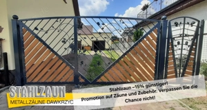 Zaune aus Polen,Metallzaune,Rabat bis -15%!!Zaunanlage 