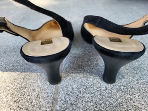 Schwarzer offener Pumps  Sandale von Gabor, Größe 7 - image 3
