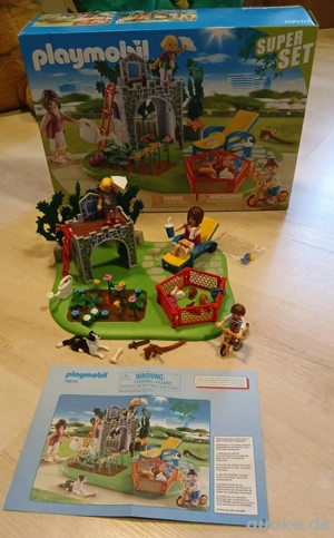 Playmobil 70010  Garten mit Spielturm