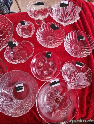 Glasschalen Teller