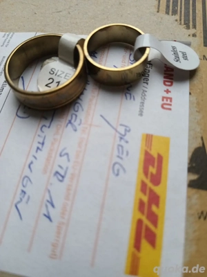 modeschmuck Set 14 Teile mit Schmuckdose  Bild 2