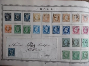 Briefmarkensammlung Weltweit in Edwardian (1902) längliches Lincoln Album 7.290 Briefmarken