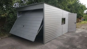 Blechgarage Premium Autogarage Einzelgarage Lagerraum