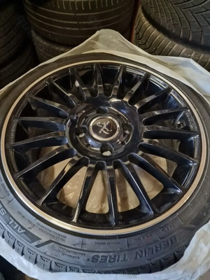 Keskin KT15 7x16et35 lk4x108 mit Allwetter 195 45R16 Ford, Mazda Neuwertig