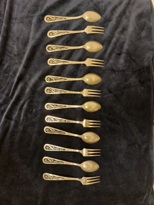 Gabel und Messer, Altsilber