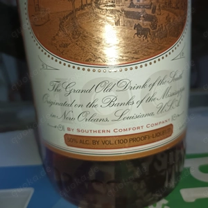 Southern Comfort 100% proof 1 Liter  Rarität (50% Alkohol).  Ungeöffnet Bild 3