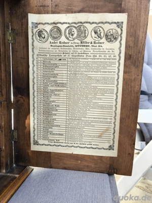 Apothekerschrank Hausapotheke antik Unikat um 1900