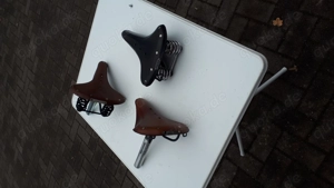 Schöne Fahrradsättel von Brooks