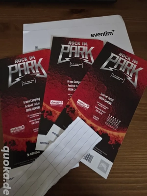 1-3 Rock im Park Green Camping Tickets 2026