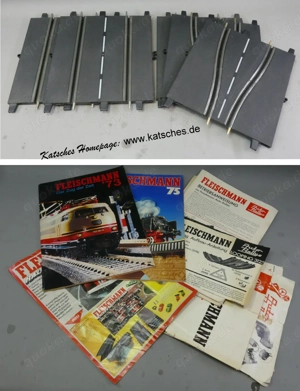 Sammlungsauflösung Fleischmann Autorallye Teile + Kataloge