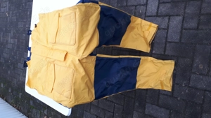 Schwerwetter-Kombi, Latzhose und Jacke