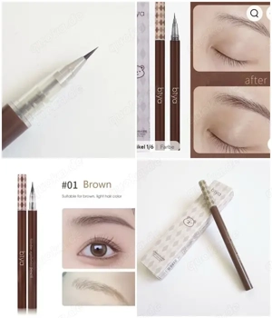  Brauenstift Augenbrauenstift mit Microblading Effekt Präzisiosaugenbrauenstift