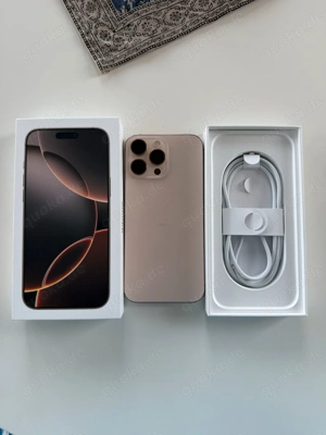 iPhone 16 Pro Max 256 GB   Neuwertiger Zustand, Akku zu 100 %