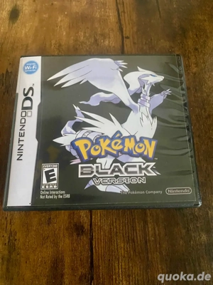 Nintendo DS Pokémon Black Version Top Zustand