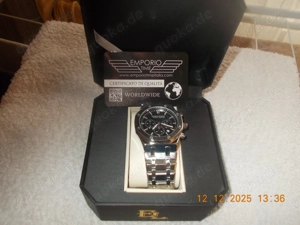 NEU!! Herren-Armbanduhr Emporio Time Italien 