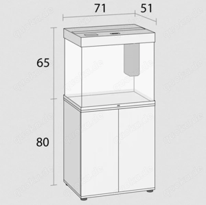 JUWEL Aquarium 200 Ltr, gebraucht Bild 2