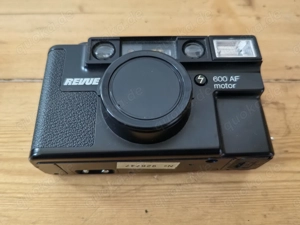 Revue 600AF Motor Automatische Vintage Kompaktkamera mit OVP Bild 3