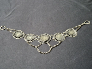 Silberner Münzcharivari 900 Silber mit 5 Münzen aus privatem Nachlaß