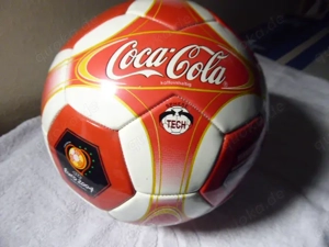   Leder Fussbälle   Gilette und Coca Cola  Bild 3