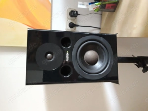 studio-, Abhörmonitore Fostex PM1 MKII + 6 Kanal Mischpult und Millenium Stativen, Sound perfekt