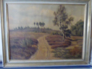 Bild Märkische Heide von Heinrich Harder