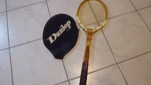 Dunlop   Holz Tennisschläger    aus den  70er Jahren