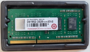 Transcend 2GB 1Rx8 DDR3L 1600 SO-DIMM PC3-12800 - 1 Stück Bild 6