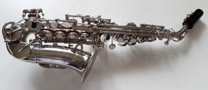 Saxophon Sopran, gebogen silber Selman Sernr. 885935 Bild 2