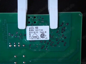 Miele Elektronik EZL 166 Flüssigreinigungssystem Modul mit Platinsensor für TwinDos Einheit Miele W1 Bild 3