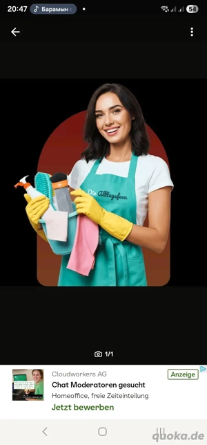 Zuverlässige Haushaltshilfe sucht Minijob