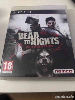 dead to rights retribution ps3 wie neu 